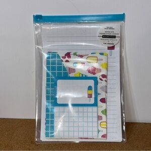 5/$25 Ice Cream Themed Stationery Set